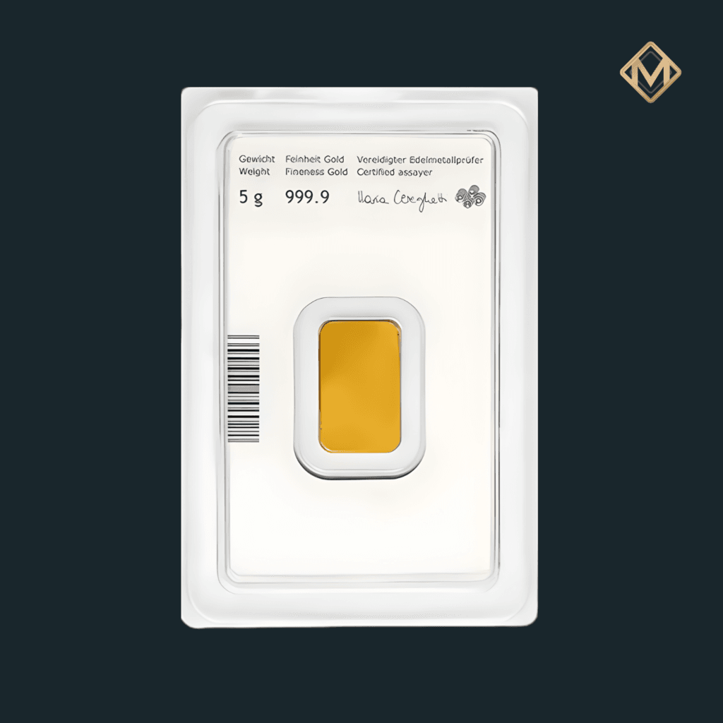 lingou aur 5 grame Münze