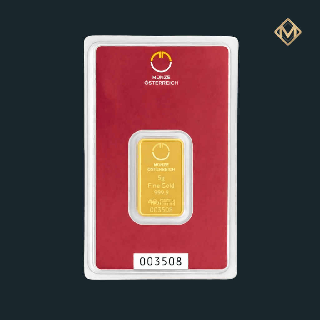 lingou aur 5 grame Münze