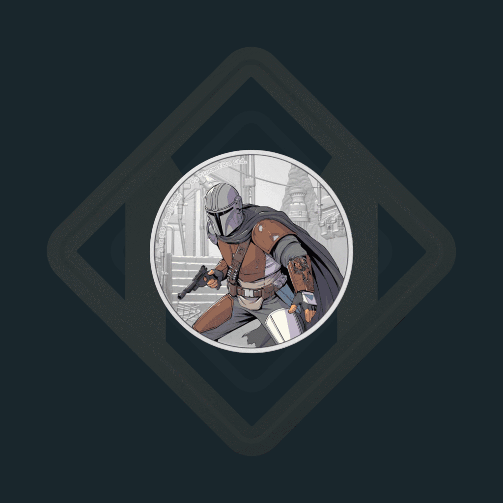 Star Wars: The Mandalorian de Argint 2021 | Niue