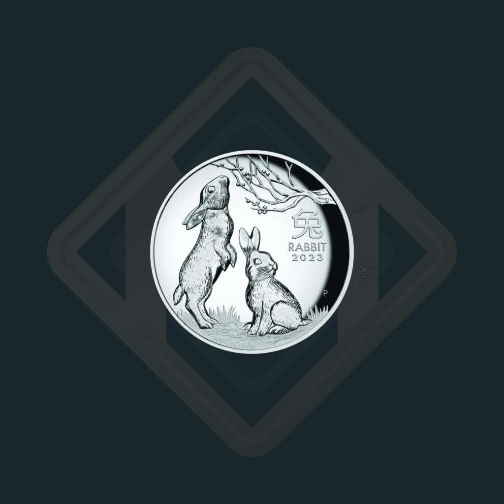 Lunar Iepure de Argint 2023 1oz | Australia