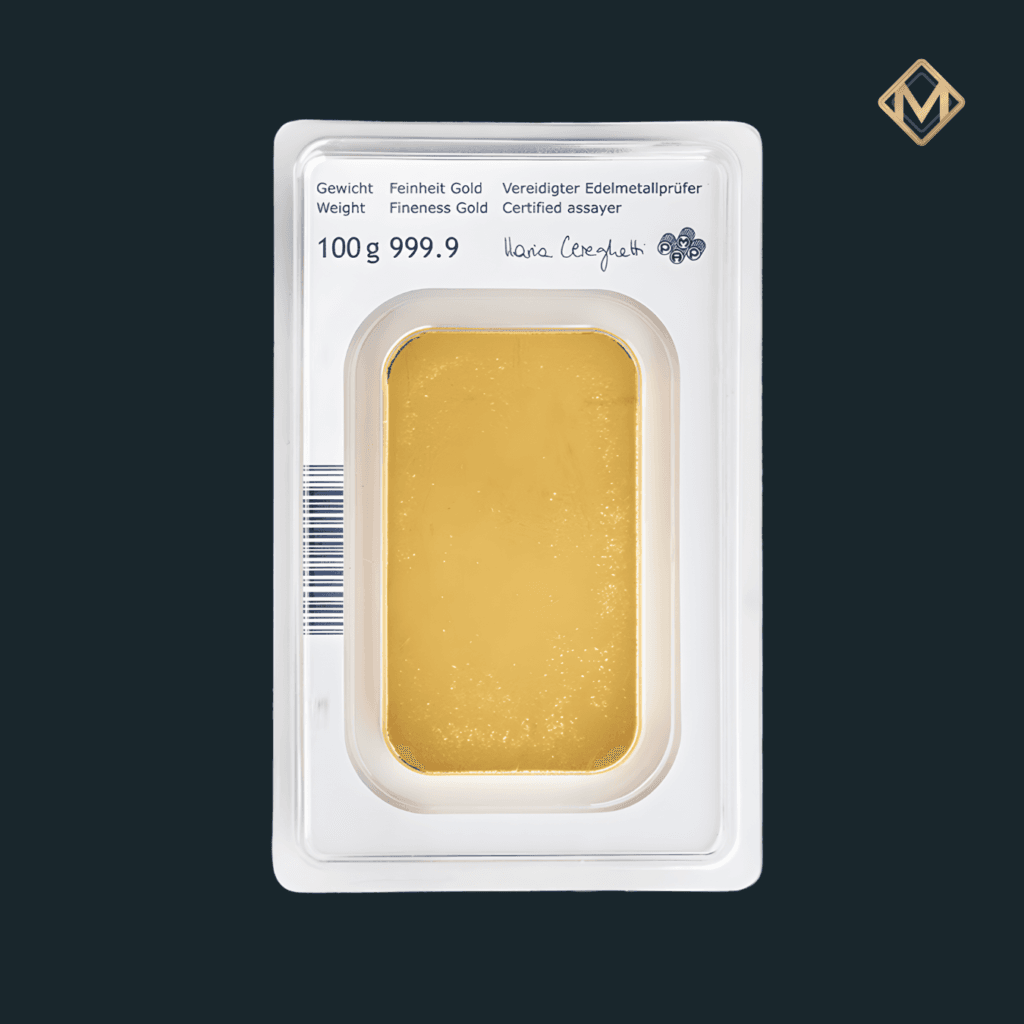 lingou aur 100 grame Münze