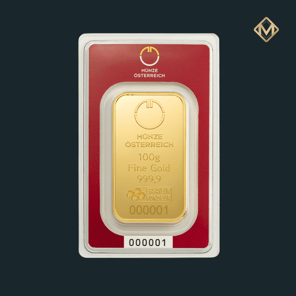 lingou aur 100 grame Münze