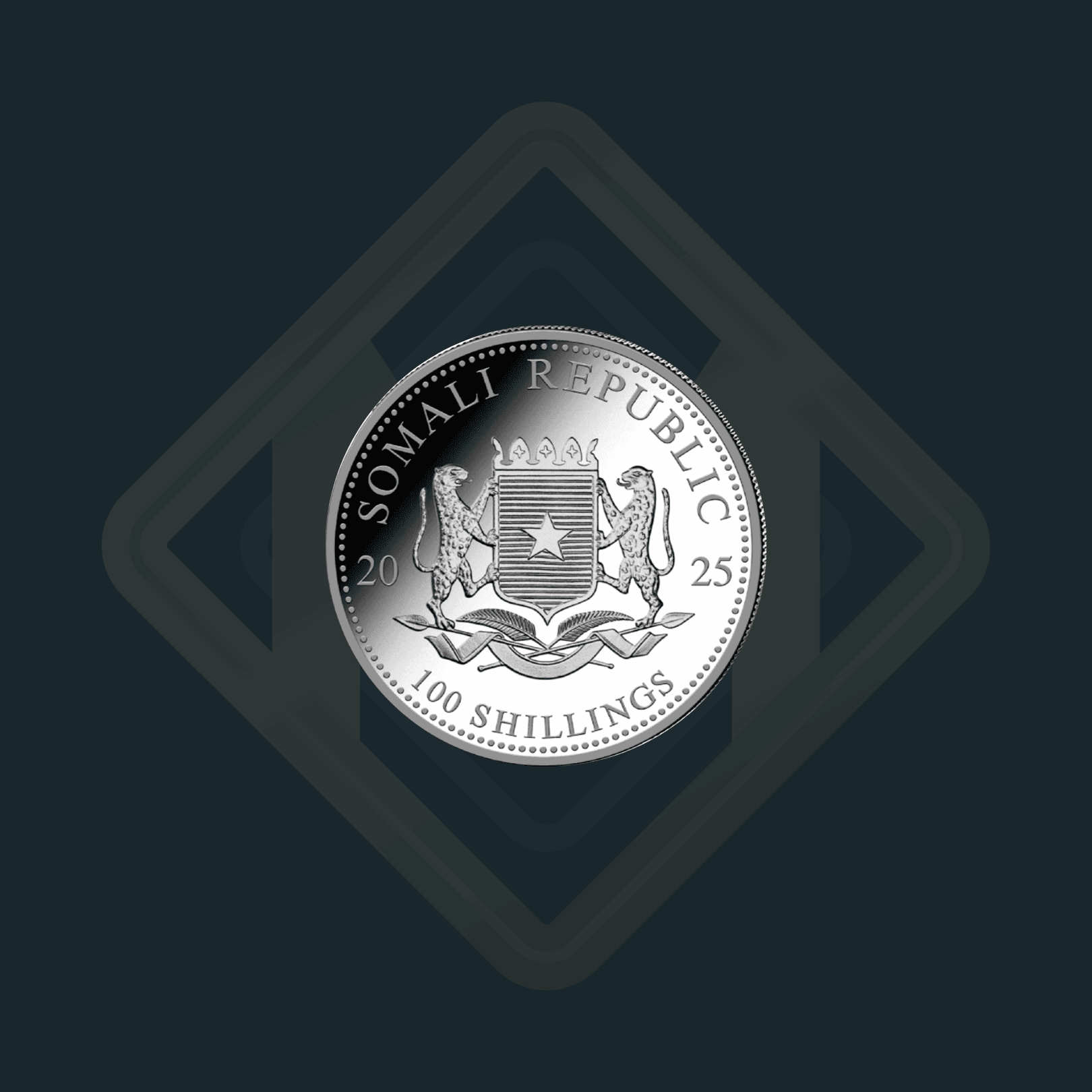 Elefant de Argint 2025 1oz | Somalia - imagine 2