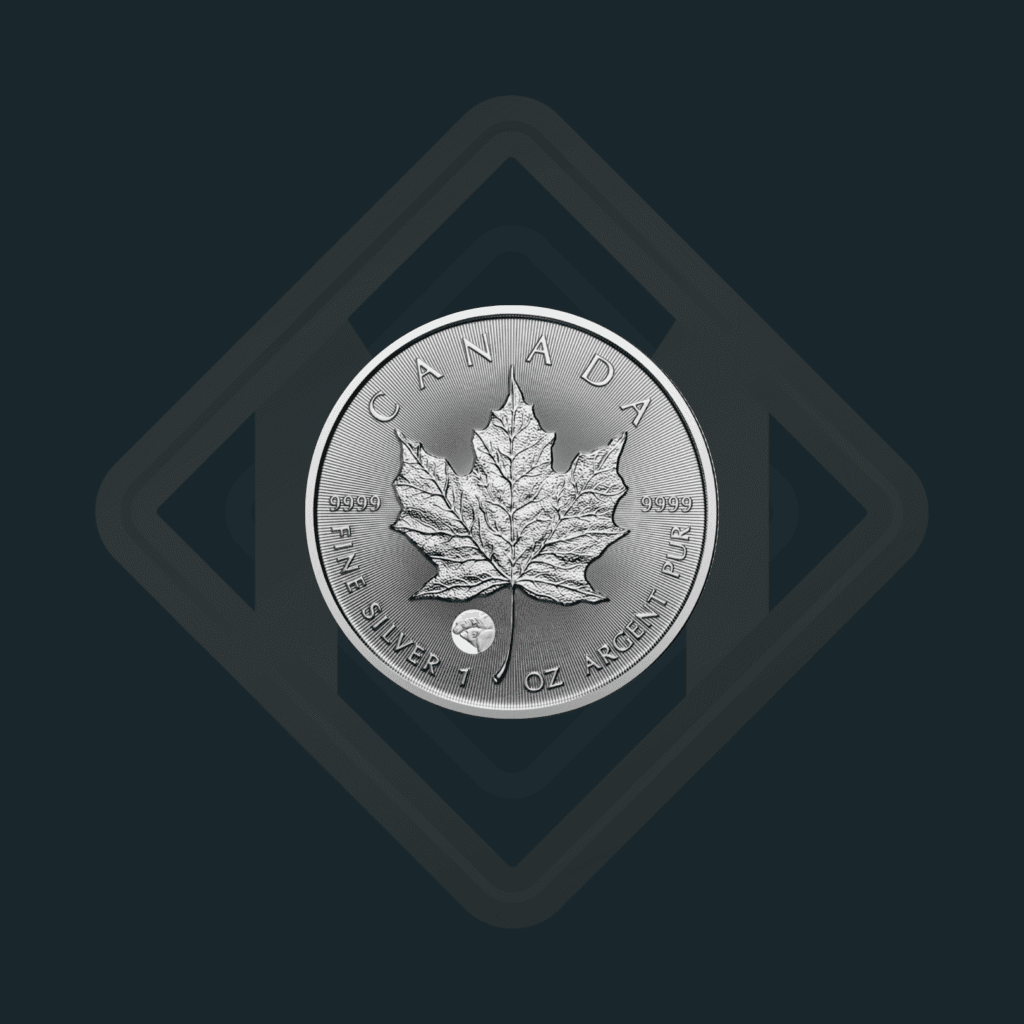 Frunza de Arțar cu Urs Polar de Argint 2025 1oz | Canada