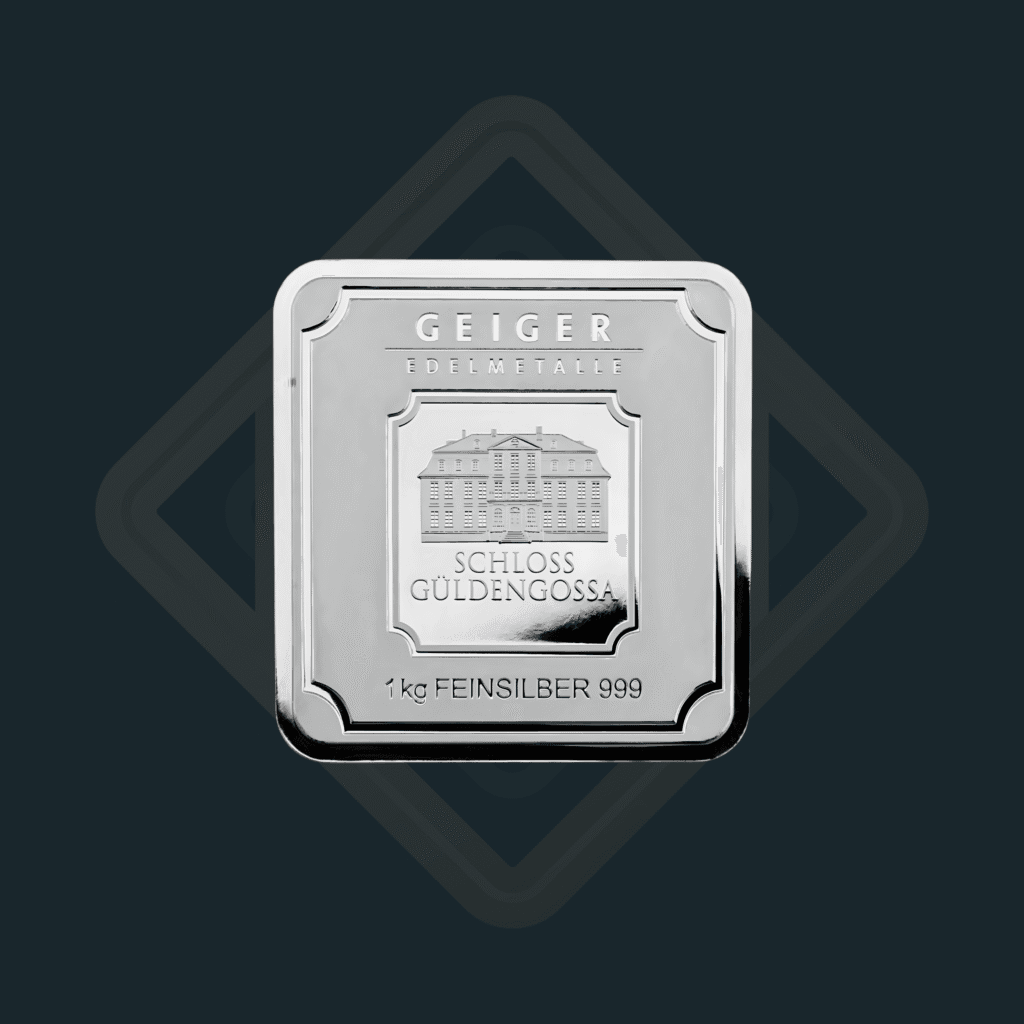 1000 g Geiger lingou argint
