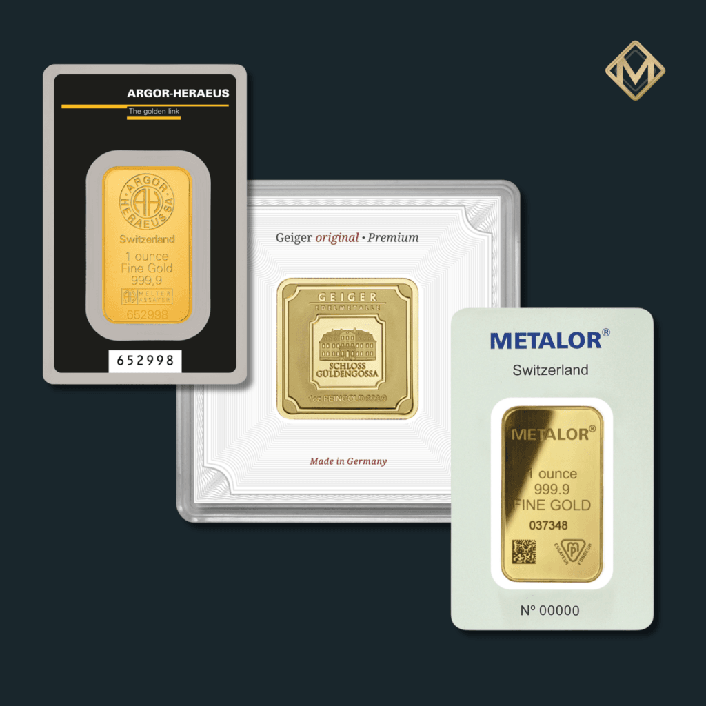 Lingou aur 1 oz - Lingouri de aur 1 oz