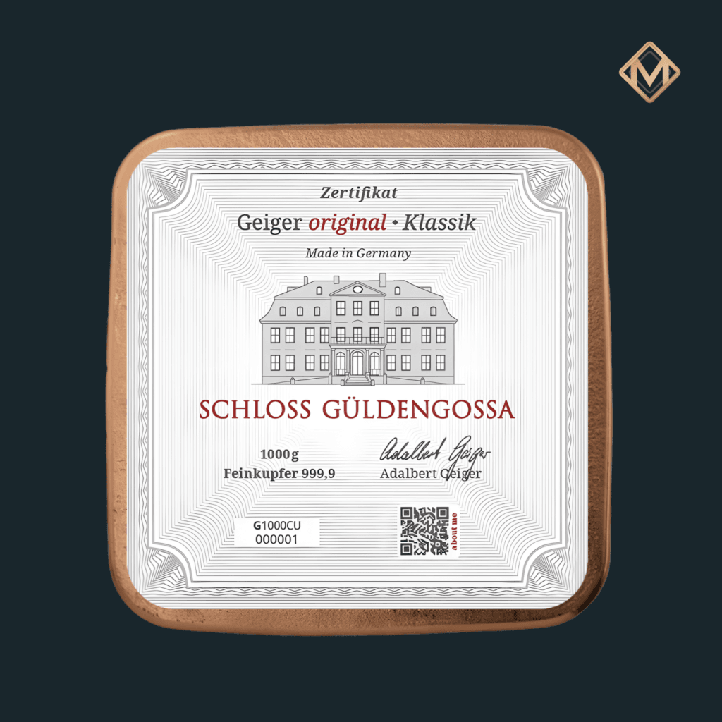 Lingou de Cupru 1000 grame – Geiger