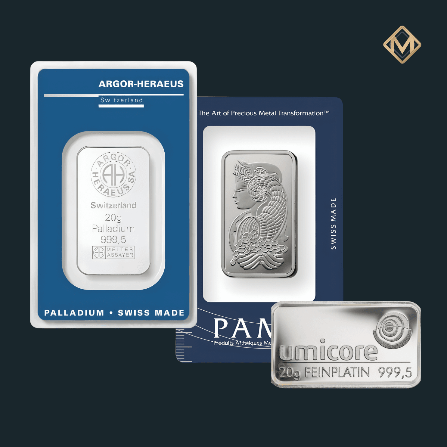 Lingou Paladiu 20 grame – Branduri diferite