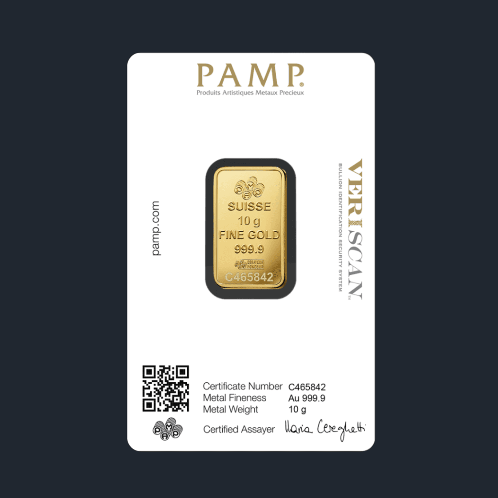 10 g PAMP lingou aur
