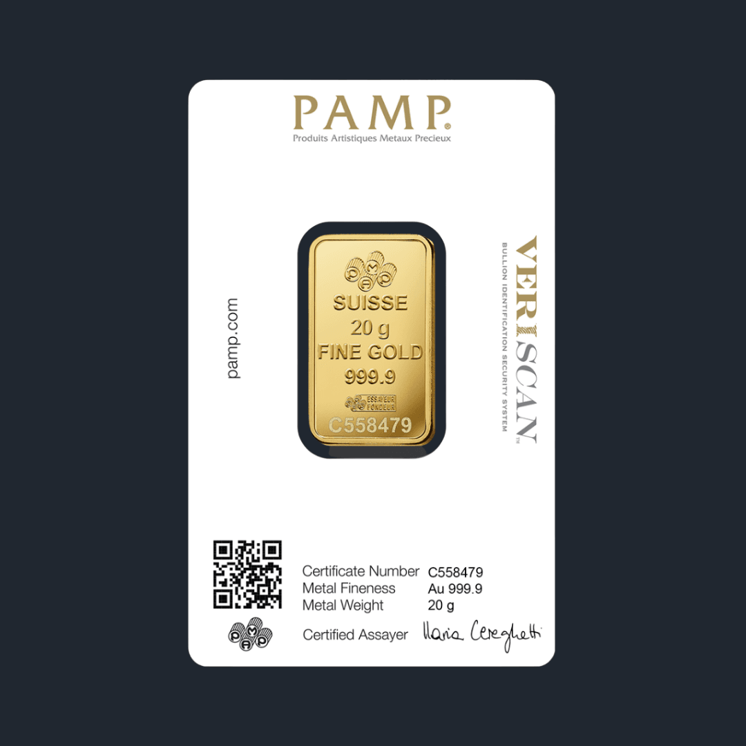20 g PAMP lingou aur