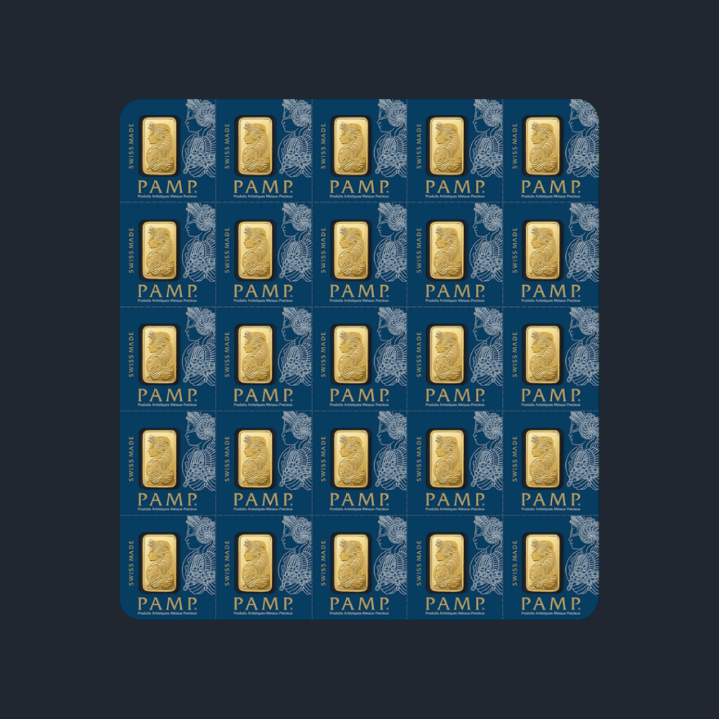 25 x 1g PAMP Multigram lingou aur