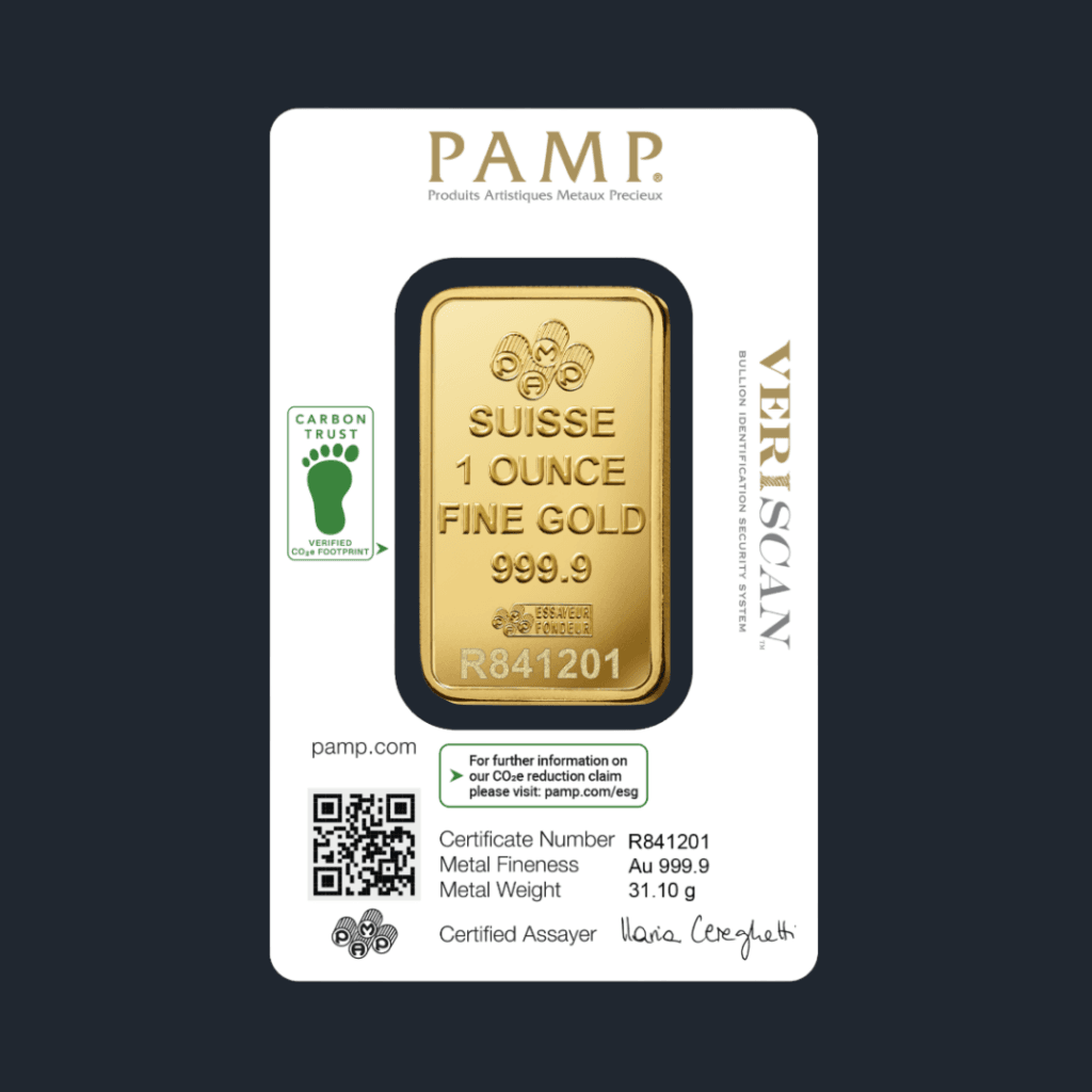 31,1 g PAMP lingou aur