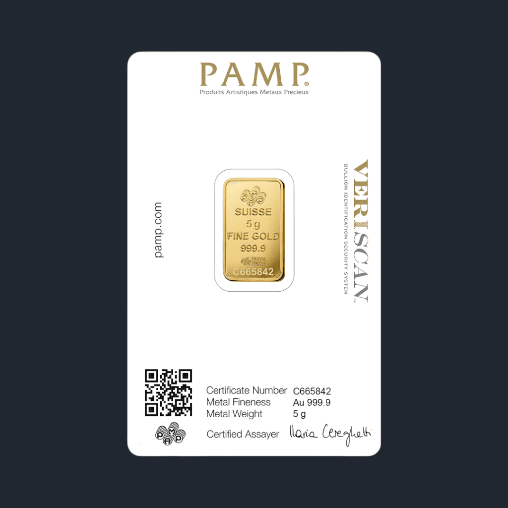 5 g PAMP lingou aur