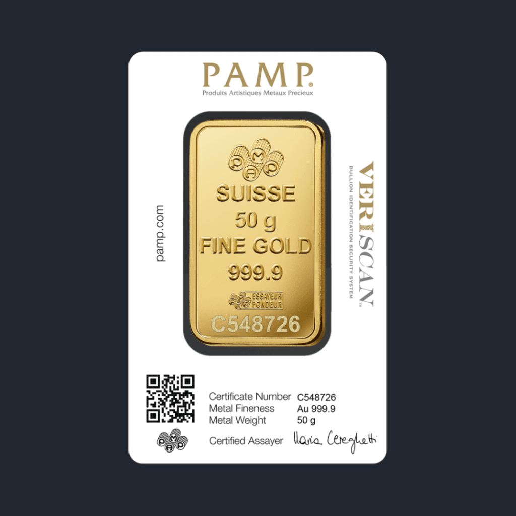 50 g PAMP lingou aur